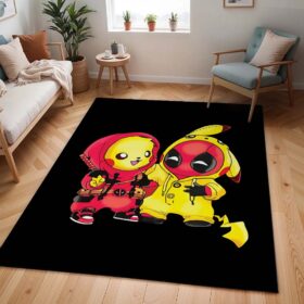 Tapis Pikachu et Deadpool