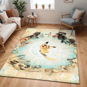Tapis Pikachu et Évoli évolutions – Pokémon