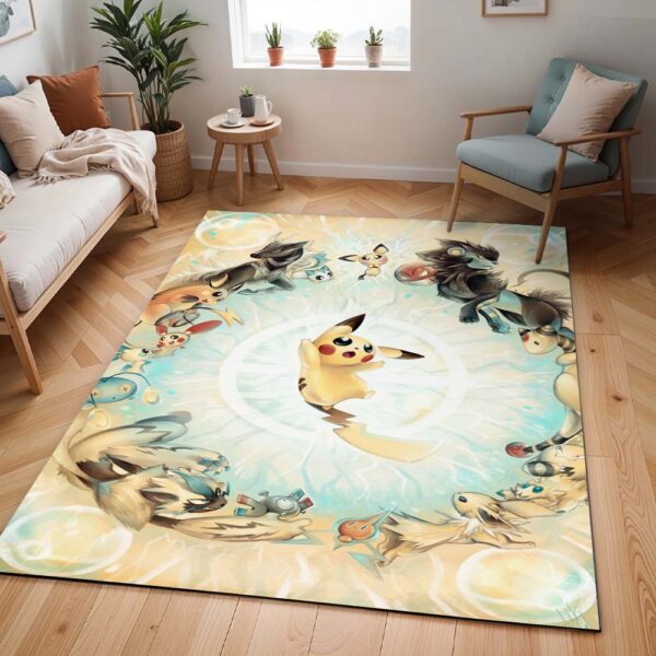Tapis Pikachu et Évoli évolutions – Pokémon