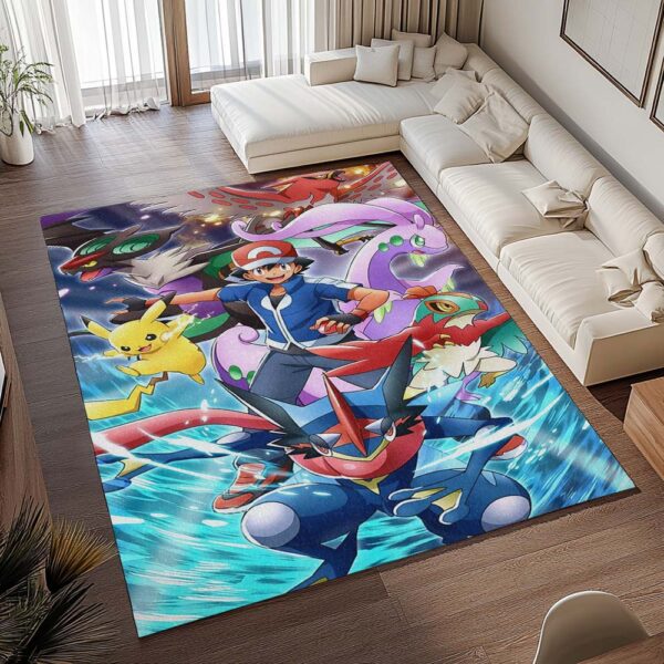 Tapis Détective Pikachu – Tous les personnages 1 – Image 2