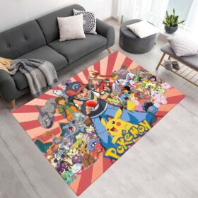 Tapis Détective Pikachu – Tous les personnages 3
