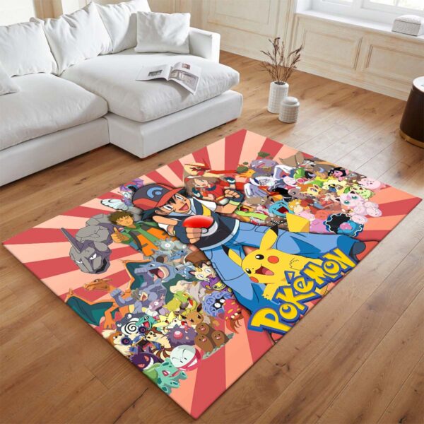 Tapis Détective Pikachu – Tous les personnages 3 – Image 2