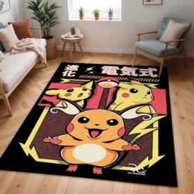 Tapis Pikachu – Évolution électrique