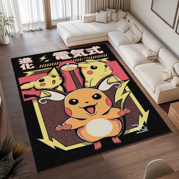 Tapis Pikachu – Évolution électrique – Image 2