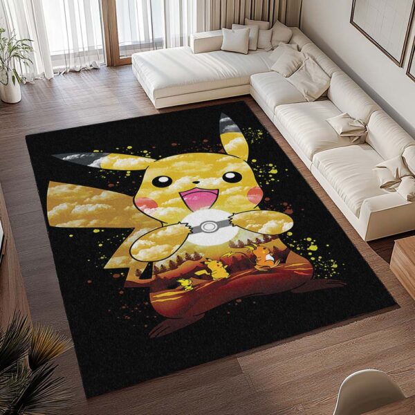 Tapis Pikachu – Évolution électrique – Tableau – Image 2
