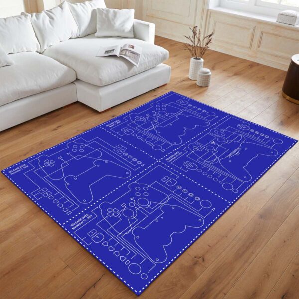 Tapis Manette PlayStation – Bleu (Blueprint) – Image 2