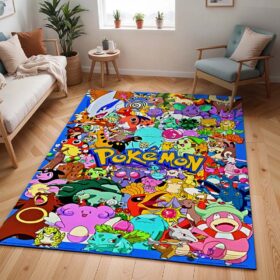 Tapis Pokémon – Tous les personnages 3