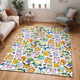 Tapis Pokémon – Tous les personnages 5