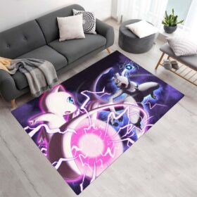Tapis Pokémon – Mewtwo et Mew