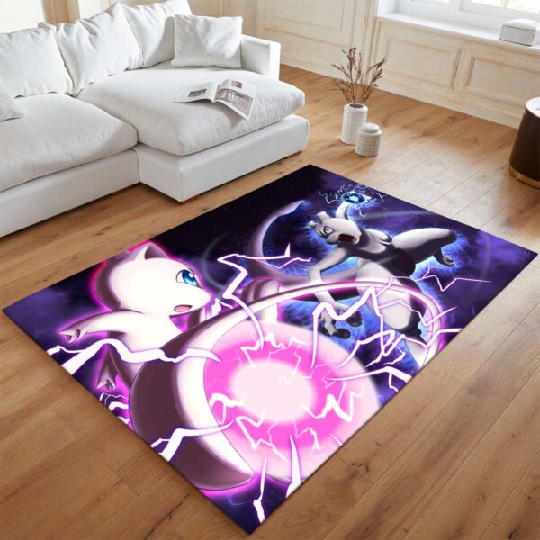 Tapis Pokémon – Mewtwo et Mew – Image 2