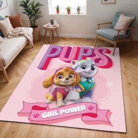 Tapis Chiots – Girl Power – Pat’ Patrouille