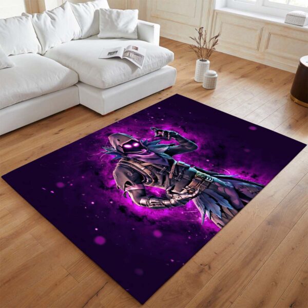 Tapis Fortnite – Raven violet néon 07 – Image 2