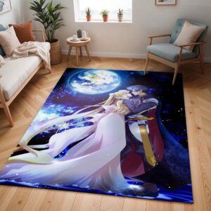 Tapis Sailor Moon – Mamoru Chiba et Princesse Serenity