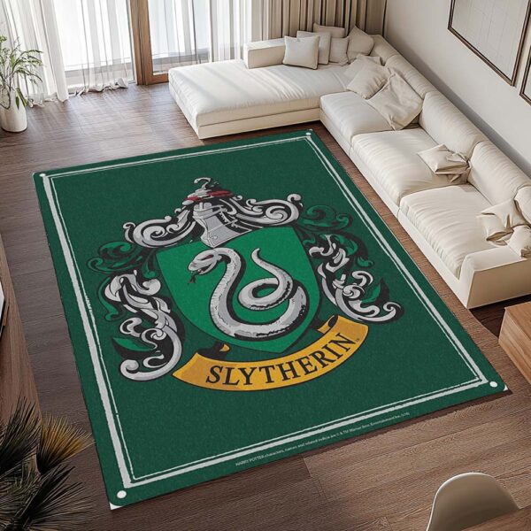 Tapis Maison Serpentard – Harry Potter – Logo vert – Image 2