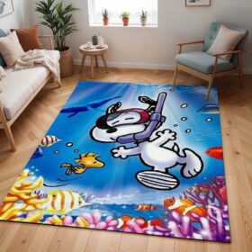 Tapis Snoopy – Beagle des profondeurs