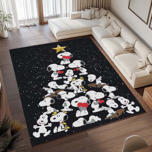 Tapis Snoopy – Sapin de Noël – Image 2
