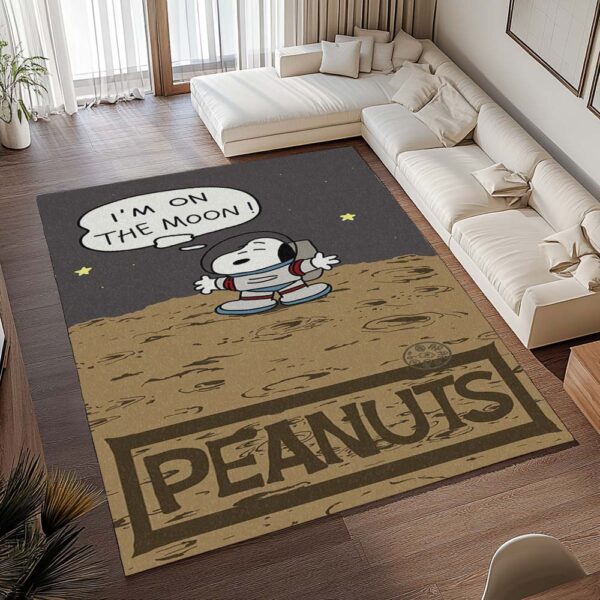 Tapis Snoopy – Je suis sur la Lune – Image 2