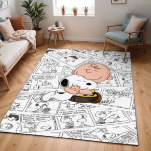 Tapis Snoopy et Woodstock 5