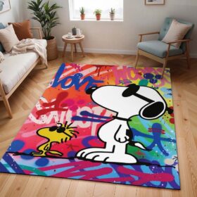 Tapis Snoopy et Woodstock 6