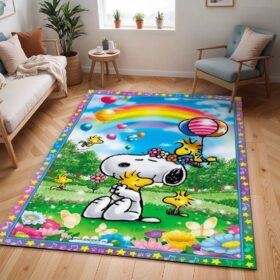 Tapis Snoopy et Woodstock 7