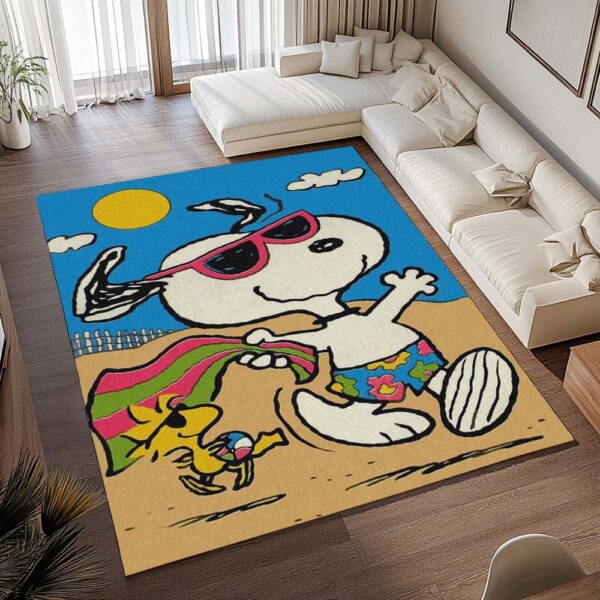 Tapis Snoopy et Woodstock – Plaisir d'été – Image 2