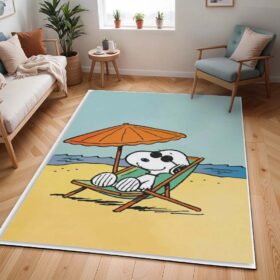 Tapis Snoopy – En été