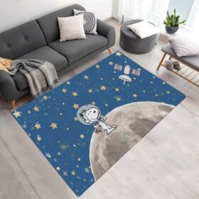 Tapis Snoopy vers la lune