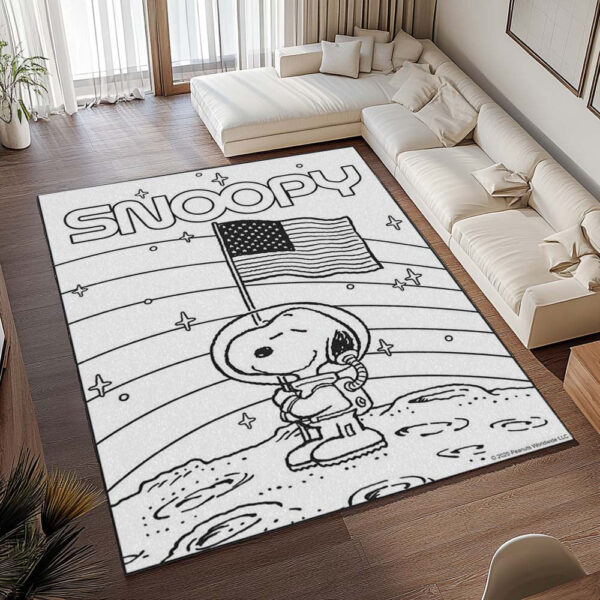 Tapis Snoopy – Vers la Lune 2 – Image 2