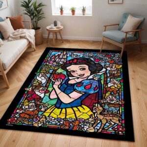 Tapis Blanche-Neige – Impression diamant 02