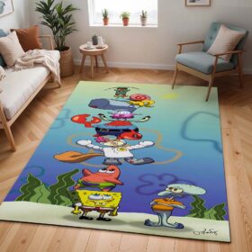 Tapis Bob l’éponge – Personnages 12
