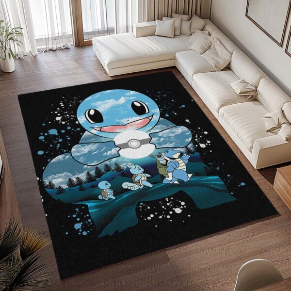 Tapis Carapuce – Évolution Eau – Peinture – Image 2
