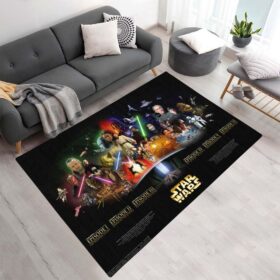 Tapis Star Wars Tous les Personnages 1003