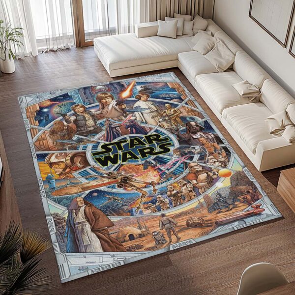 Tapis Star Wars – Tous les personnages 1004 – Image 2