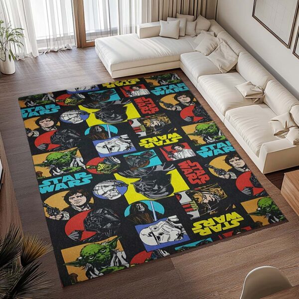 Tapis Star Wars – Tous les personnages 1006 – Image 2