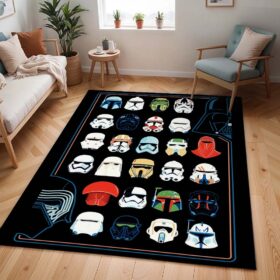 Tapis Star Wars – Personnages avec chapeau