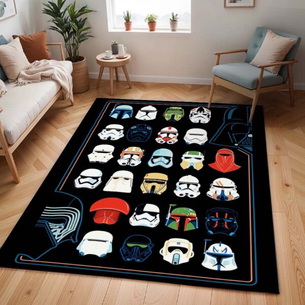 Tapis Star Wars – Personnages avec chapeau