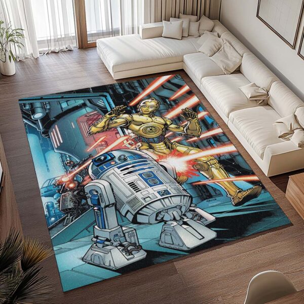 Tapis Star Wars – Droids sombres – Image 2