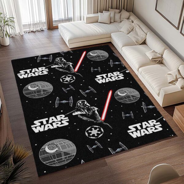 Tapis Star Wars – Dark Vador et espace – Image 2