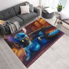 Tapis Stitch et Krokmou 1