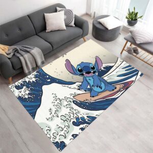 Tapis Stitch fait du Surf