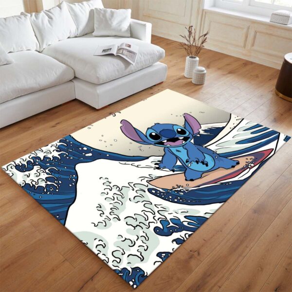 Tapis Stitch fait du Surf – Image 2