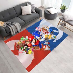 Tapis Super Mario & Sonic – Personnages Nintendo 2