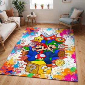 Tapis Super Mario – Luigi