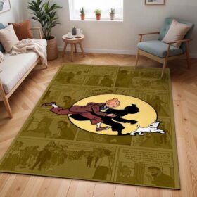 Tapis Tintin et Milou 2