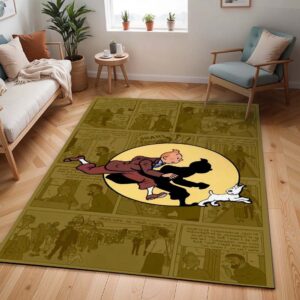 Tapis Tintin et Milou 2