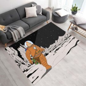 Tapis Tintin – On a marché sur la Lune 2
