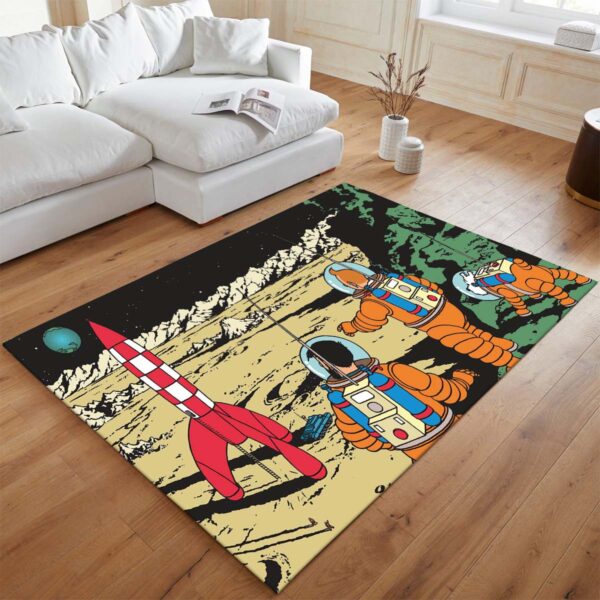 Tapis Tintin – On a marché sur la Lune 3 – Image 2