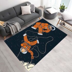 Tapis Tintin – On a marché sur la Lune 5