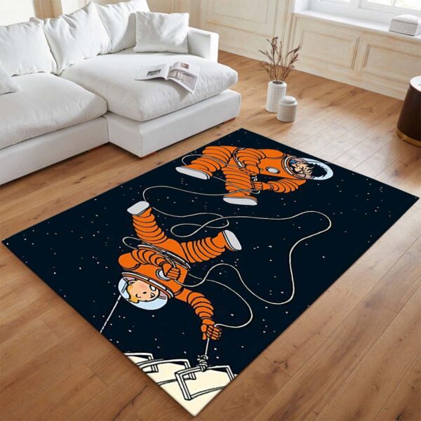 Tapis Tintin – On a marché sur la Lune 5 – Image 2