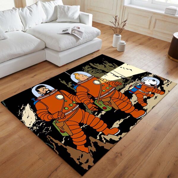 Tapis Tintin – On a marché sur la Lune 6 – Image 2